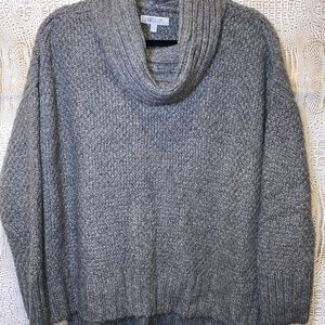 Jennifer Lopez Metallic Grey Sweater size S